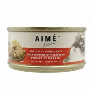 Aime Kitchen - Chicken with seabream 雞肉、鯛魚貓罐頭 85g