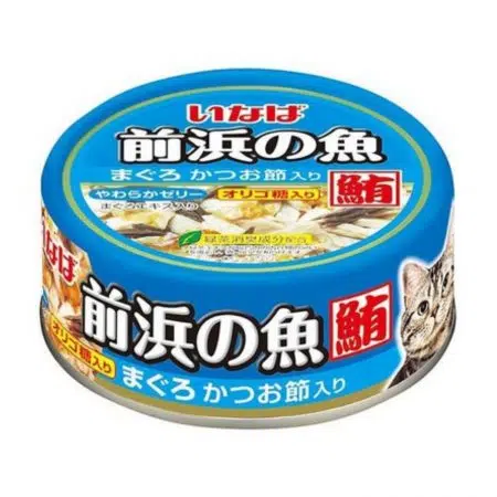Inaba 前浜の魚 - 吞拿魚、鰹魚配木魚 115g [IWF-152]