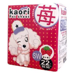 Kaori - 加厚士多啤梨味除臭尿墊 22片 (三呎) 60X90cm