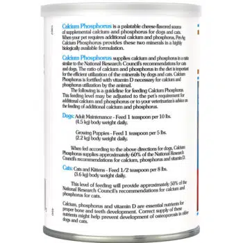 PetAg 貝克 - Calcium Phosphorus Powder 骨骼鈣磷粉[犬貓] 567g - Image 2