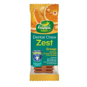 Happi Doggy - Orange Dental Chew Zest 香橙潔齒骨 4吋