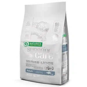 Nature's Protection 保然 - White Dogs with White Fish 無穀物去淚痕美毛[低敏白魚][小型成犬] 1.5kg