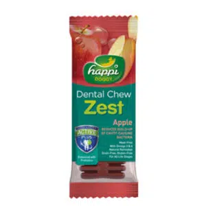 Happi Doggy - Apple Dental Chew Zest 蘋果潔齒骨 4吋