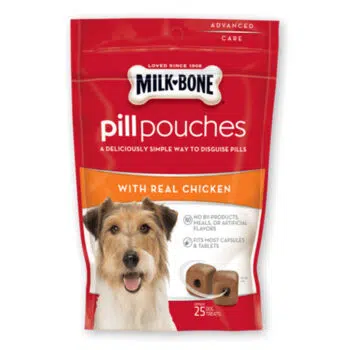 Milk-Bone 服藥良伴 - Pill Pouches With Real Chicken 雞肉味 [25粒]