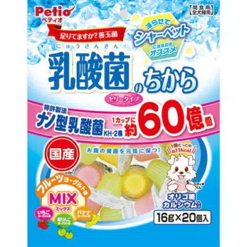 Petio - 水果味乳酸菌啫喱狗小食 #120442