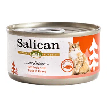 Salican - 滋味肉汁系列 Tuna in Gravy 吞拿魚貓罐頭 85g