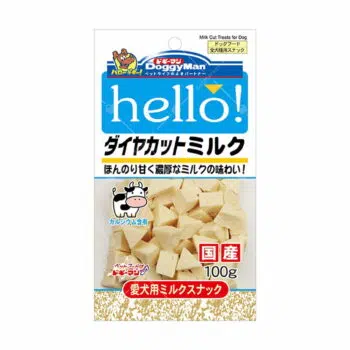 DoggyMan - Hello! 鑽石切牛奶粒100g