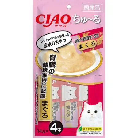 CIAO -腎臟健康吞拿魚醬14g x 4條 [SC-157]