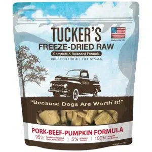 Tucker's - Freeze Dried Pork,Beef,Pumpkin 豚肉、牛肉、南瓜凍乾脫水狗糧 14oz