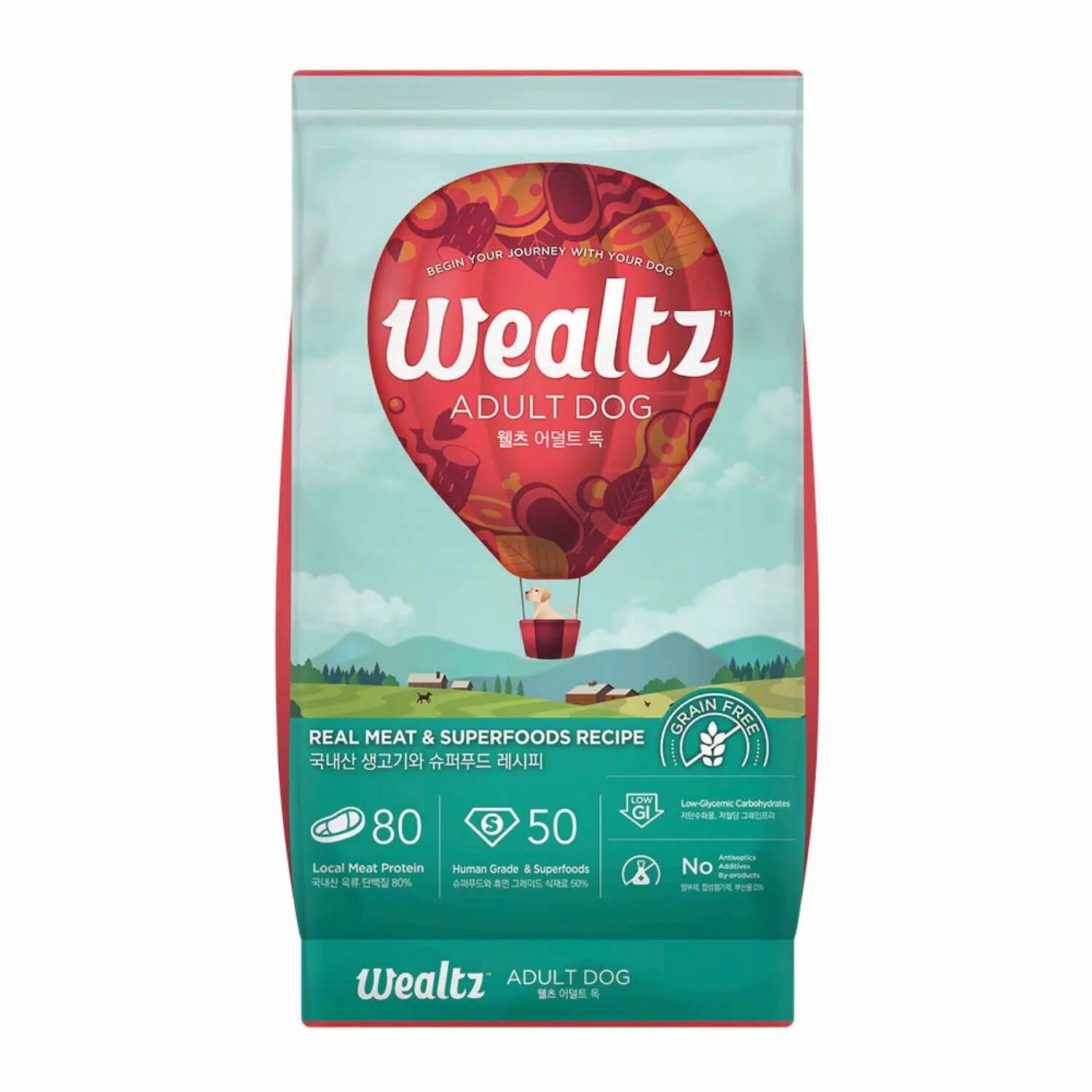 Wealtz - Adult Dog 鮮雞肉、超級食物 [成犬配方]