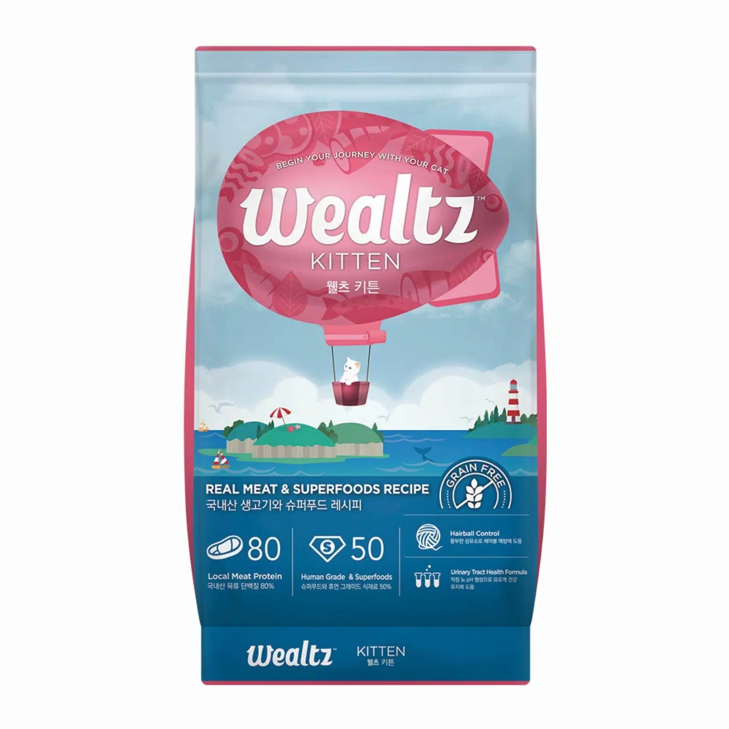 Wealtz - Kitten 鮮雞肉、超級食物 [幼貓配方]
