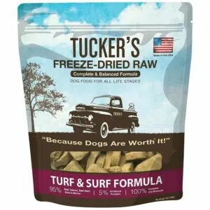 Tucker's - Freeze Dried Turf & Surf 牛肉、三文魚凍乾脫水狗糧 14oz
