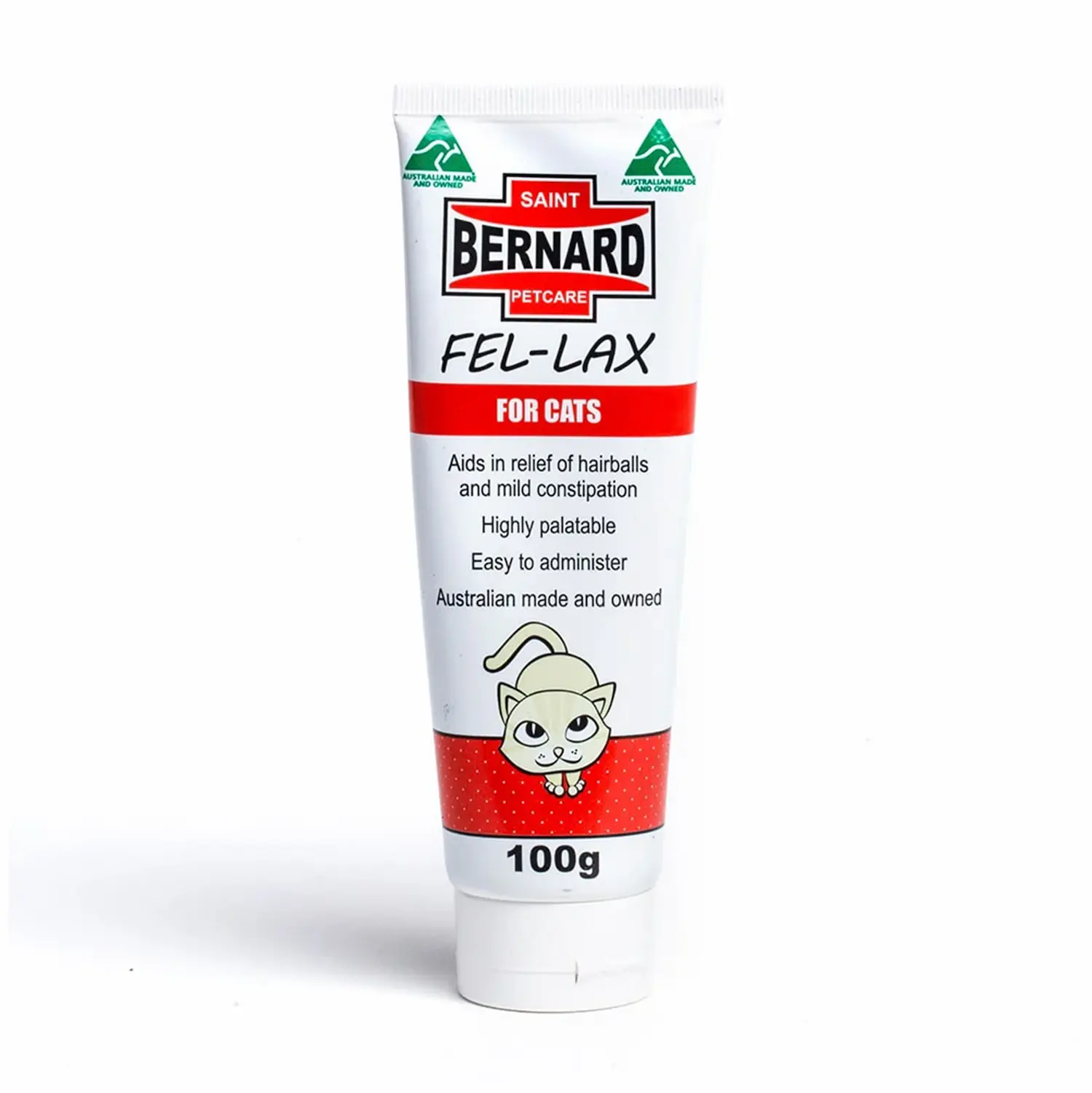 9317564000003 Saint Bernard - Hairball Solution 焦糖味化毛膏 100g