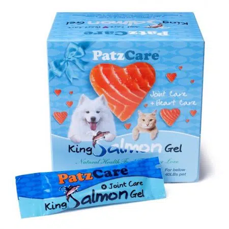 PatzCare -  King Salmon Gel 關節三文魚啫喱 [40磅以下貓犬]