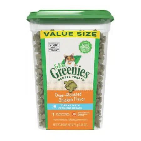 Greenies -潔齒貓小食9.75oz[雞肉味-盒裝]