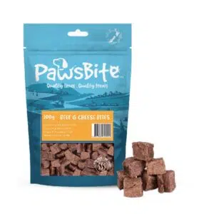 PawsBite - BEEF & CHEESE 芝士牛肉粒 100g