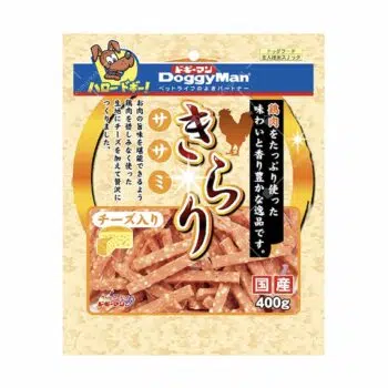 DoggyMan KIRARI系列 - 雞肉芝士切條400g