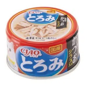 CIAO - A-45 雞肉、鰹魚、白飯魚濃湯貓罐80g