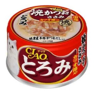 CIAO - A-48 燒鰹魚、雞肉、鰹魚節濃湯貓罐80g