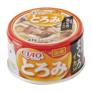 CIAO - A-53 雞肉、吞拿魚、魷魚濃湯貓罐80g