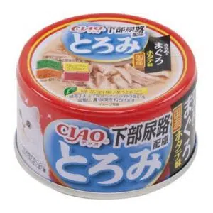 CIAO - A-57 雞肉、吞拿魚 防尿石濃湯貓罐80g