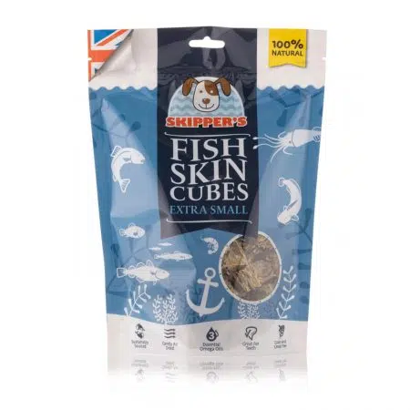 SKIPPER'S - Fish Skin Cubes Extra Small 加細魚皮粒250g