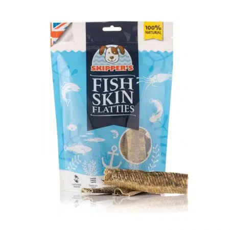 SKIPPER‘S - Fish Skin Flatties Short 膠原魚皮脆片200g