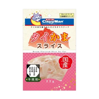 CattyMan - 鯛魚銀鱈魚絲 22g [貓用]