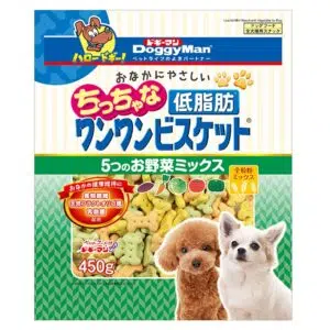 Doggyman - 低脂肪雜錦野菜骨形餅450g