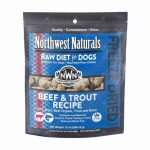 Northwest Naturals™ 無穀物脫水狗糧 - 牛肉、鱒魚配方 340g