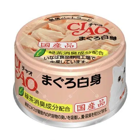 CIAO - 白身吞拿魚貓罐頭 85g [A-01]