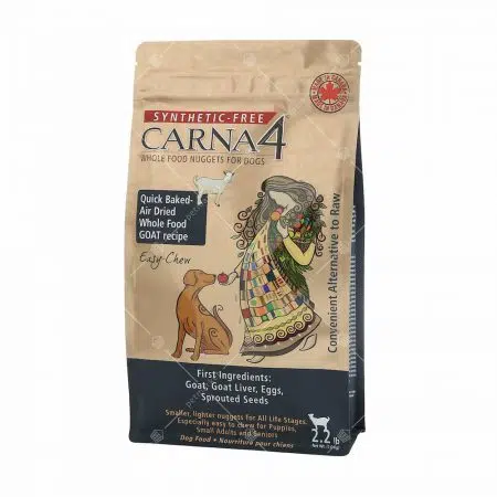 Carna4 頂級烘焙風乾糧 – 山羊、山羊肝、雞蛋配方[小型犬][全犬]
