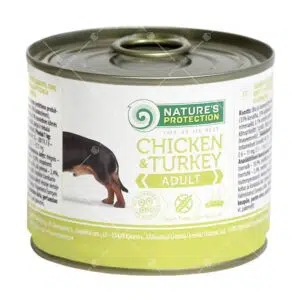 Nature's Protection 保然- 雞肉、火雞狗罐頭 200g[主食][成犬]