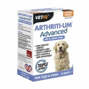 Vetiq - Arthriti-Um Advanced 髖關節及關節保健丸45片[貓犬用]