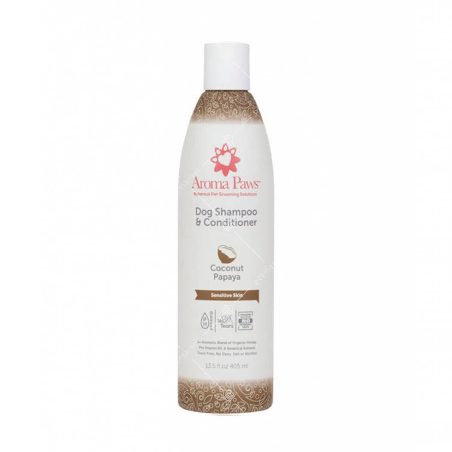 Aroma Paws - 特效舒敏防結2合1護毛沖涼液 405ml [椰子木瓜香薰][貓犬用]