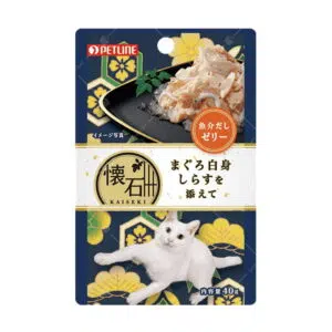 Nisshin日清 - Kaiseki 懷石蒸煮吞拿魚、銀魚40g[果凍包][KP1]