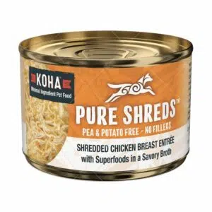 Koha Pure Shreds系列 - 低脂雞胸肉絲156g[主食][犬用]