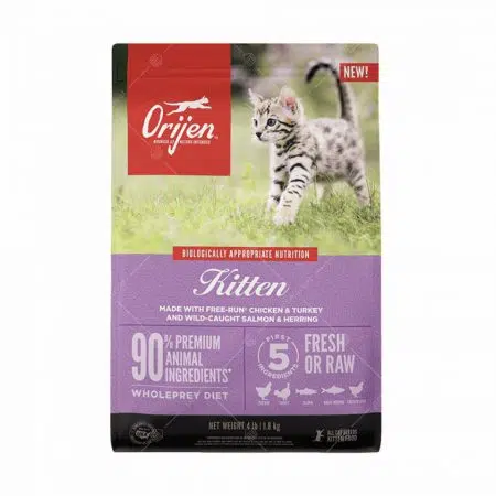 Orijen 渴望 – Kitten 雞肉[幼貓]1.8kg