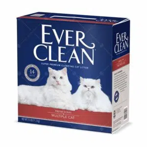 Ever Clean 愛牠潔 -特強多貓配方貓砂25lb[芳香][紅]