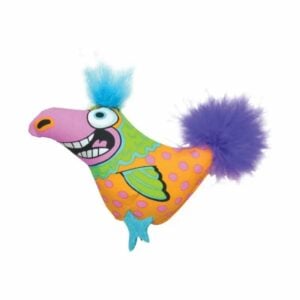 Petstages Play- 七彩羽毛大咀鳥玩具[No.735][貓用] 2