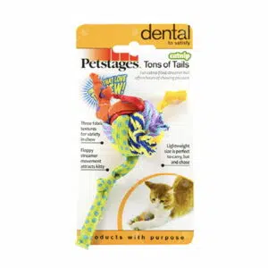 Petstages Dental- 潔牙織布滾球玩具[No.310][貓用]