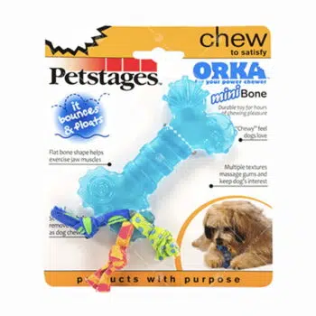 Petstages Orka- 迷你骨頭潔牙玩具 [No.221][犬用]