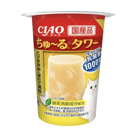 CIAO 雪糕杯 -雞肉、帶子80g [貓用][CS-195]