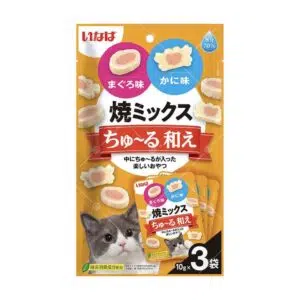 Inaba 雜錦燒 -吞拿魚、鯛魚、 蟹肉貓點心 30g[TSC-182]