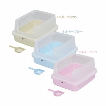 Iris -開放式雙層貓砂盤 [半透明加高][NA-400N]