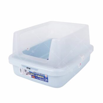 Iris -開放式雙層貓砂盤 [半透明加高][NA-400N] - 圖片 3