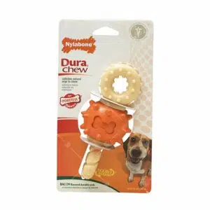 Nylabone Dura Chew -旋轉雙圈潔齒玩具[NTG303P][犬用]