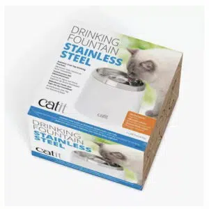 Catit - 不銹鋼噴泉式循環飲水機2L [貓犬用]
