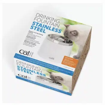 Catit - 不銹鋼噴泉式循環飲水機2L [貓犬用]