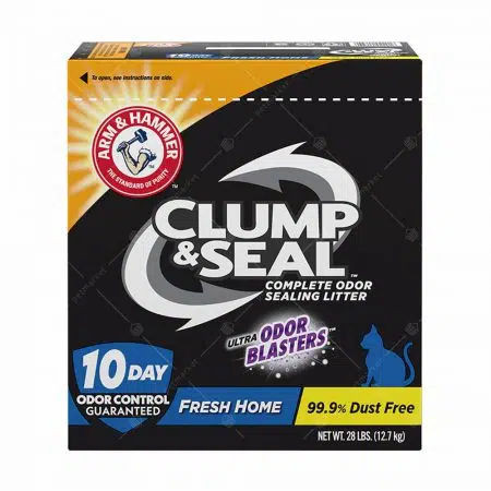 Arm & Hammer – Clump & Seal 清新家居配方貓砂28lb [Fresh Home-藍]